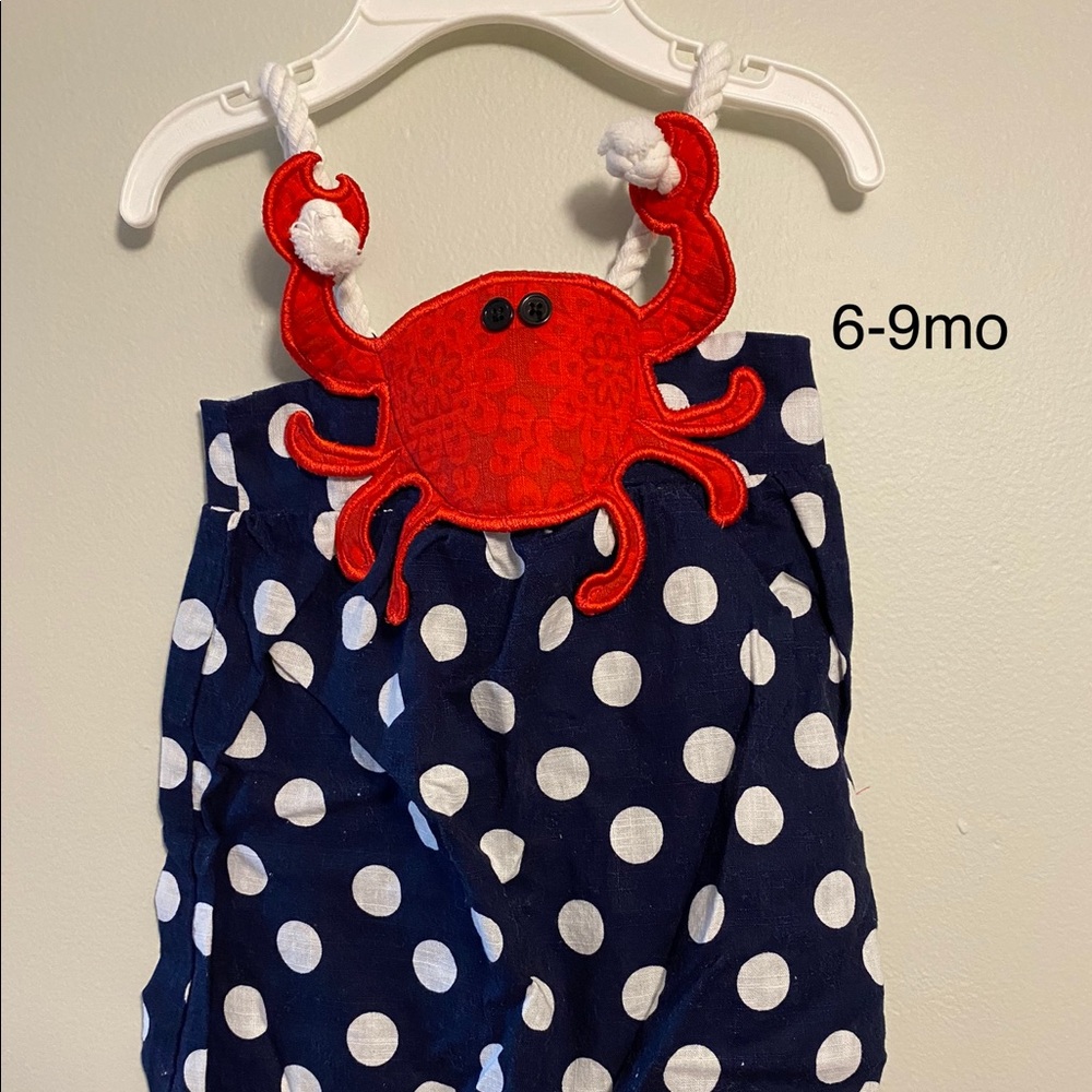 6-9mo girls summer jumper
